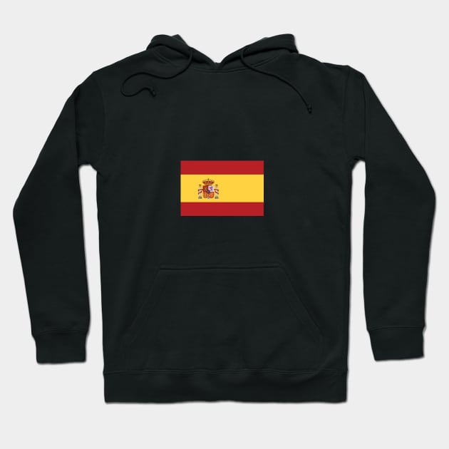 Spain Flag Hoodie by designseventy